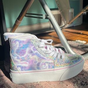 Vans Iridescent High-Top Sneakers